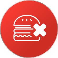 图标：饮食不良